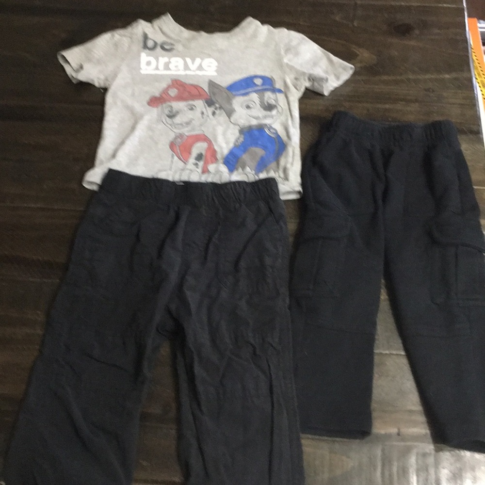 Tee shirt and pants